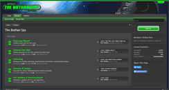 Desktop Screenshot of forums.thebothanspy.com