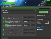 Tablet Screenshot of forums.thebothanspy.com